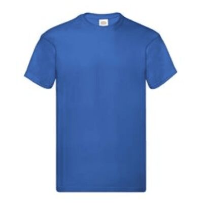 Men’s Classic Weight T-shirt (Royal Blue) Grey