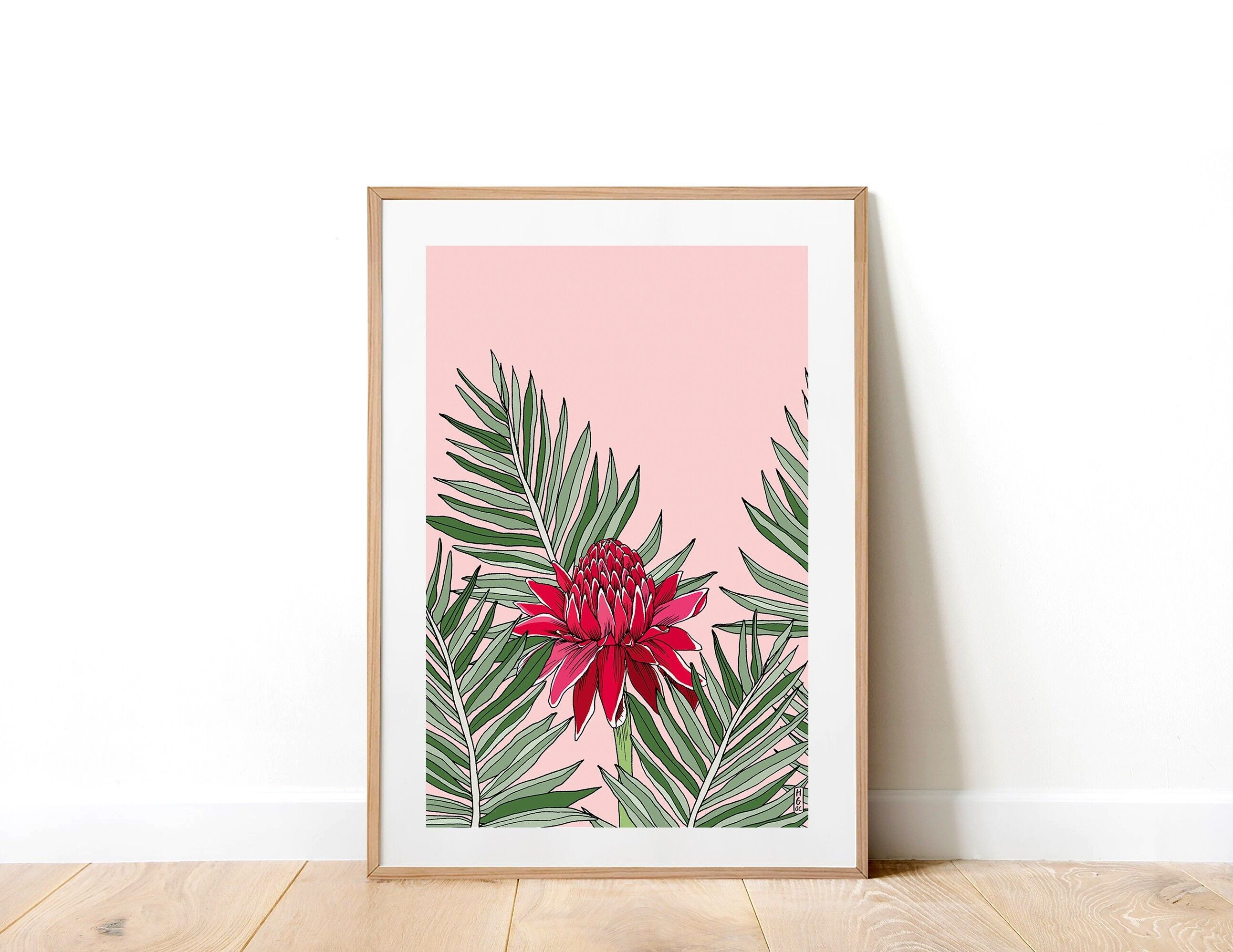 Torcia Ginger A3 Stampa artistica