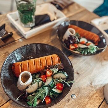 Rouleau végétalien aux légumes épicés 5