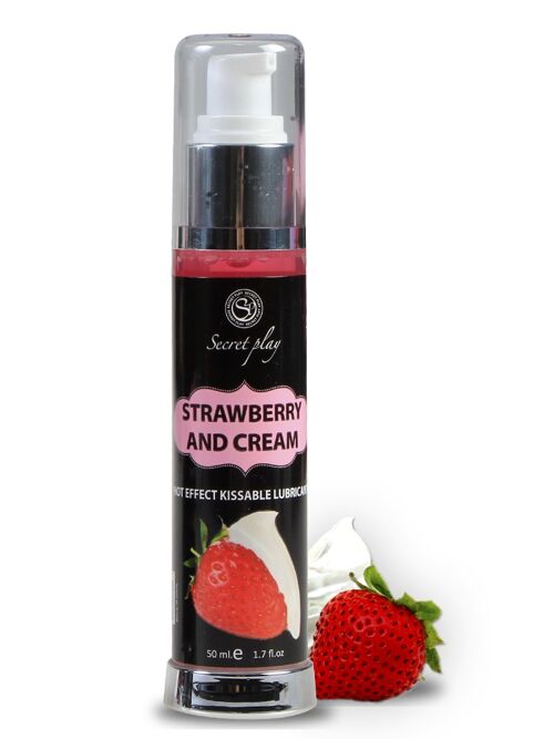 Strawberry & cream kissable lubricant