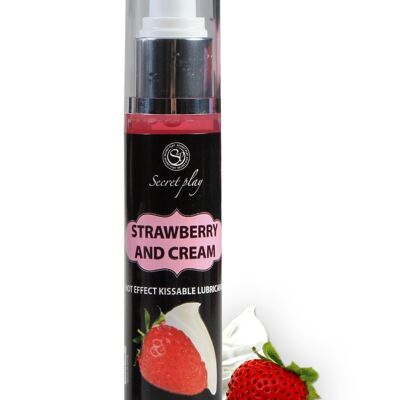 Strawberry & cream kissable lubricant