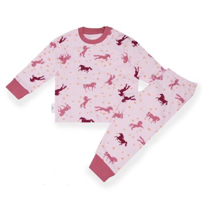 Pyjama Horse Pink AOP C