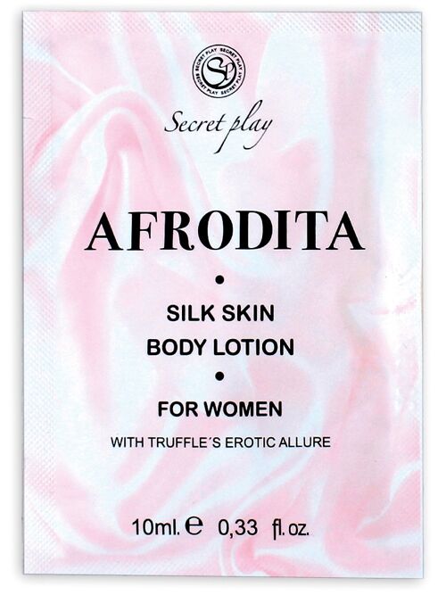 Afrodita silk skin body lotion - sachet