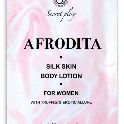 Afrodita silk skin body lotion - sachet