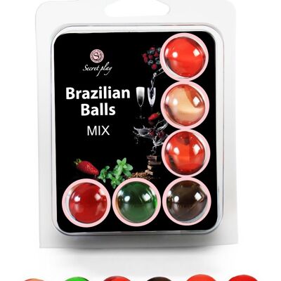 6 mix brazilian balls set