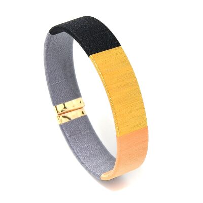 Brazalete TAO naranja y negro