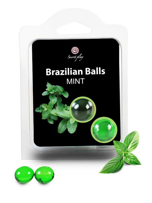 2 mint brazilian balls set