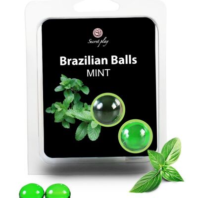 SET 2 PALLINE BRASILIANE ALLA MENTA