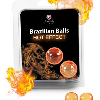 2 HOT EFFECT BRASILIAN BALLS SET