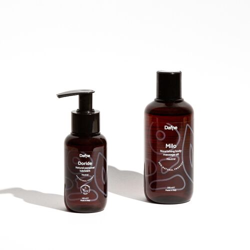 Essential Kit: Lubrificante naturale e Olio massaggi corpo - 2