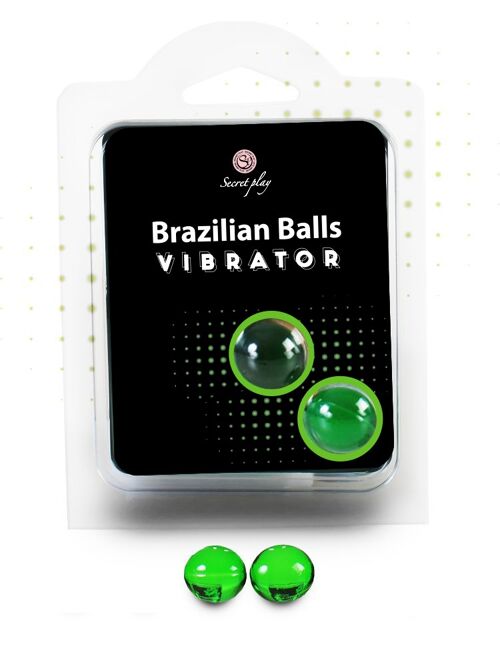 2 vibration effect brazilian balls set