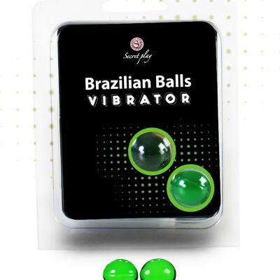 2 VIBRATION EFFECT BRAZILIAN BALLS SET