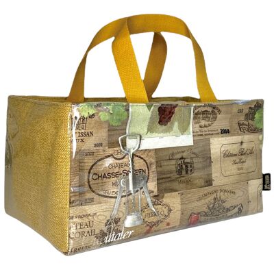 Cube insulated bag, “Wine cellar”
