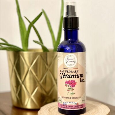 Bio-Geranie-Blumenwasser - 200 ML