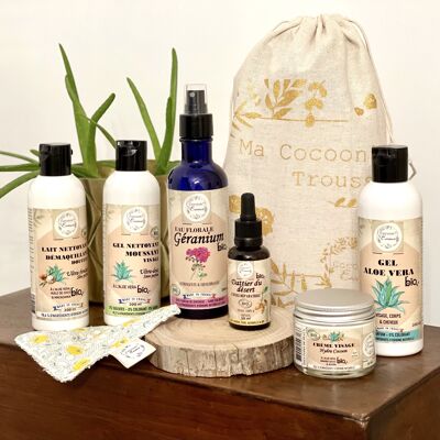 Organic Cocoon'Trousse Routine Combination to Oily Skin