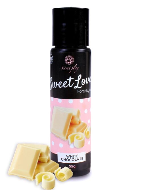 White chocolate - edible lubricant