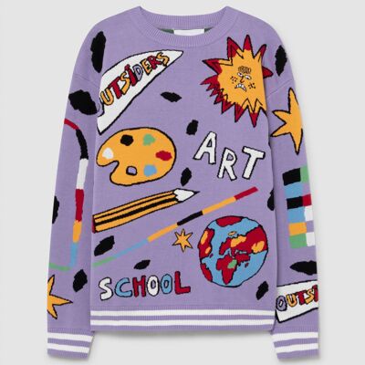 Art school sweater