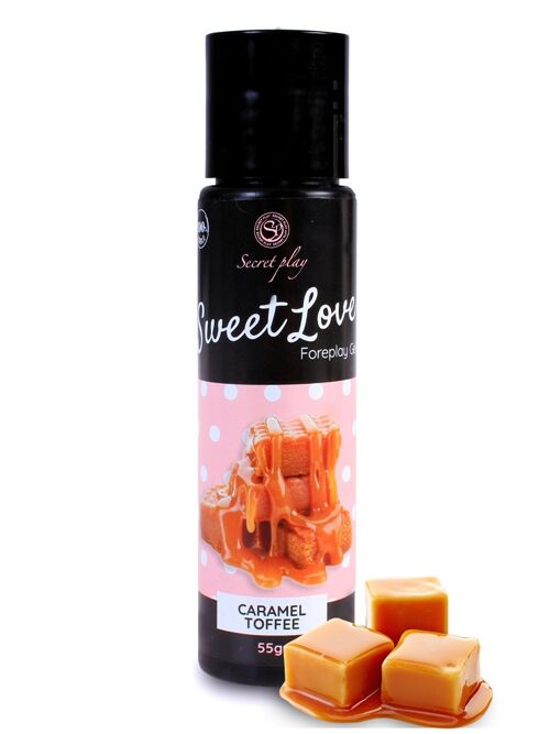 Caramel toffee - edible lubricant