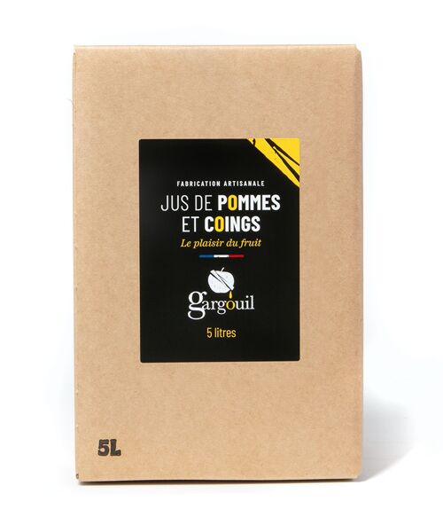 Jus pommes coings 5L