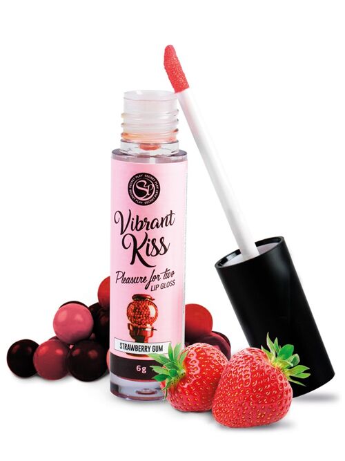 Strawberry gum - lip gloss vibrant kiss