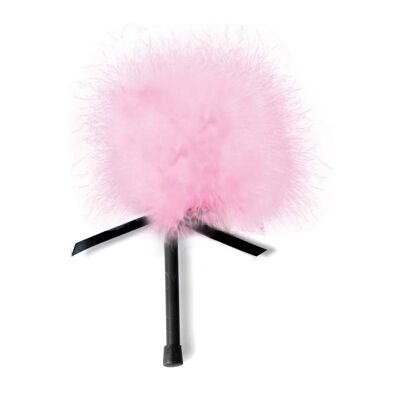 COSTILLERO DE PLUMAS FUCSIA MARABOU