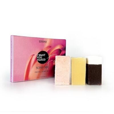 SOAP ME - ENSEMBLE DE SAVON POUR LE VISAGE