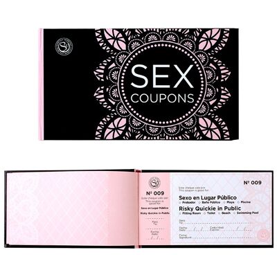 SEX COUPONS (SPANISCH-ENGLISCH)