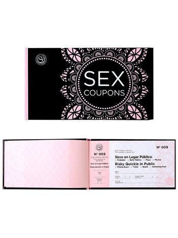 COUPONS DE SEXE (ESPAGNOL-ANGLAIS)