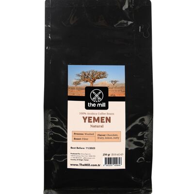 The Mill Jemen Natural Kaffeebohnen 250 g