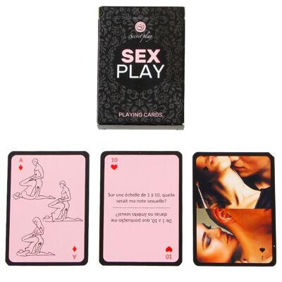 Sex play - card game (french-portuguese)