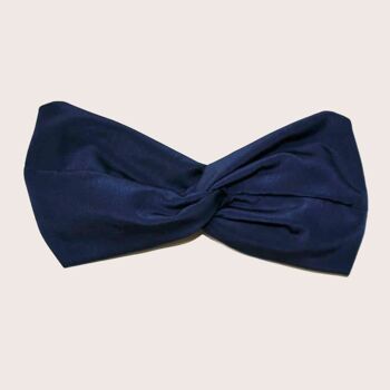 Headband MARINE / polyester bleu marine 3
