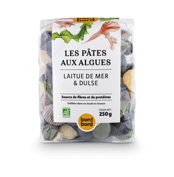 Pâtes BIO au mélange d'algues ( laitue de mer et dulse )  250g 1