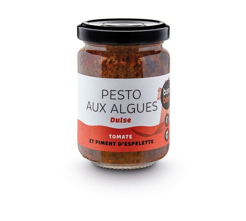 Pesto BIO dulse, tomate et piment d'Espelette  120g