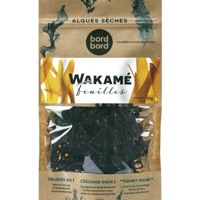 Organic wakame in sheets 40g