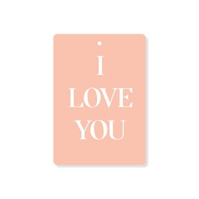 Mini card I love you