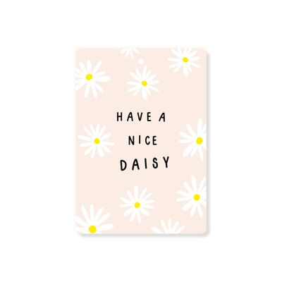 Mini card Daisy