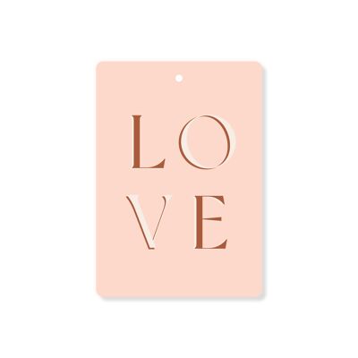 Mini card LOVE