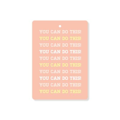 Mini card You can do this
