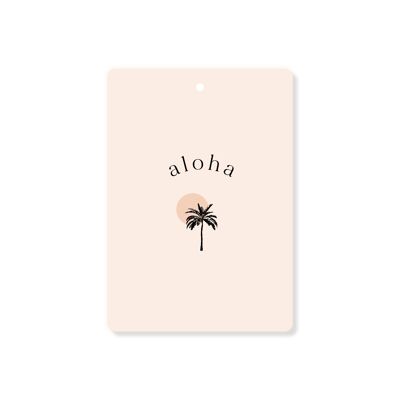 Minikaartje Aloha