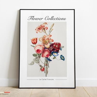 Affiche Flower Collections No.2 -42x59,4cm