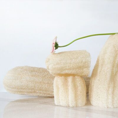 Raw Loofah | Loofah - 4 sizes to choose from