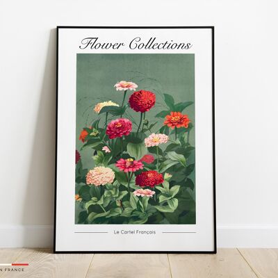 Affiche Flower Collections No.4 -42x59,4cm