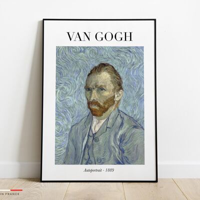 Affiche Autoportrait Van Gogh