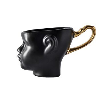 Vaisselle - Face Cups - Noir - Verres - Espresso Cup 1
