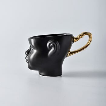 Vaisselle - Face Cups - Noir - Verres - Espresso Cup 3