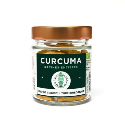 Cúrcuma orgánica - Raíces secas - 50g