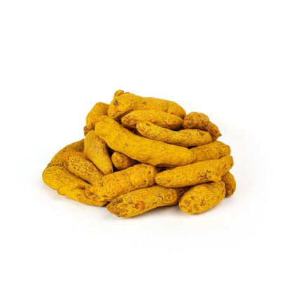 Organic turmeric - Dried roots - Bulk - 500g