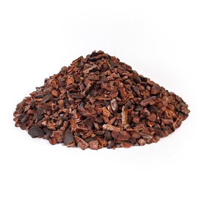 Granos de cacao orgánico - Triturados crudos secos - A granel - 500g