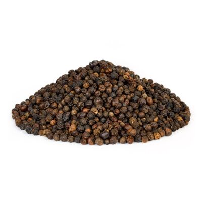 Organic Tellicherry black pepper - Grains - Bulk - 1000g