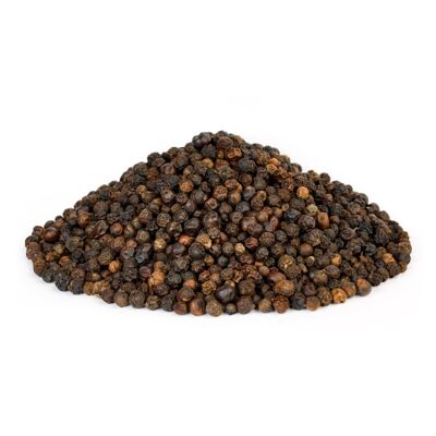 Pimienta negra de Tellicherry ecológica - Granos - A granel - 1000g